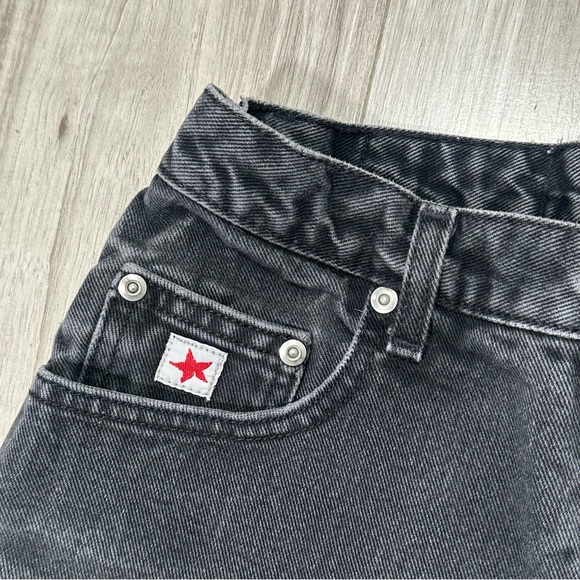 VINTAGE ROCKIES Black High Waist Relaxed Cowboy Western Tapered VTG Jeans 29 / 9 - Picture 3 of 12